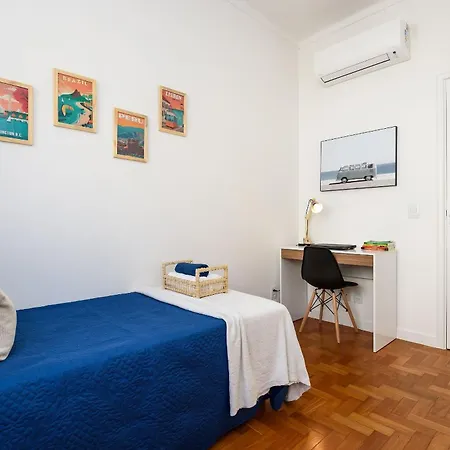 2 Quartos No Leblon A 300M Da Praia | Adp 386/603-3